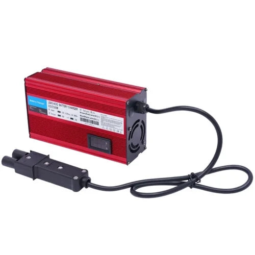 Golf Cart Battery Charger 48 Volt 12 Amp Barrel 2 Pin Plug Trickle Charging Mode