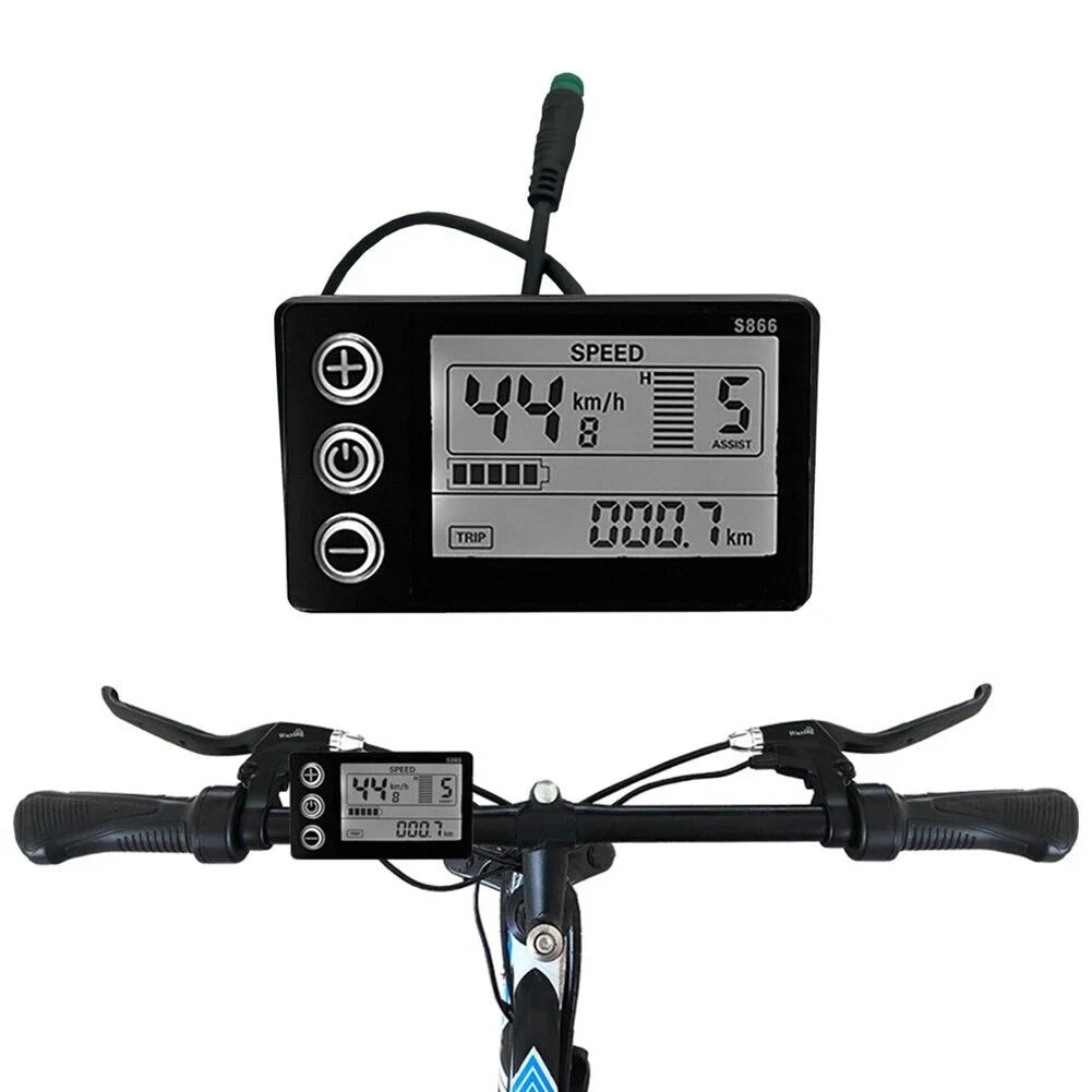 For E-bike Lcd Display 24V/36V/48V Display E-Bike Electric Bike LCD MTB Parts