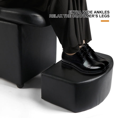 Artist hand Black Shampoo Barber Backwash Chair Salon Spa Beauty w/Ceramic Bowl,Sink, Foot Pedal