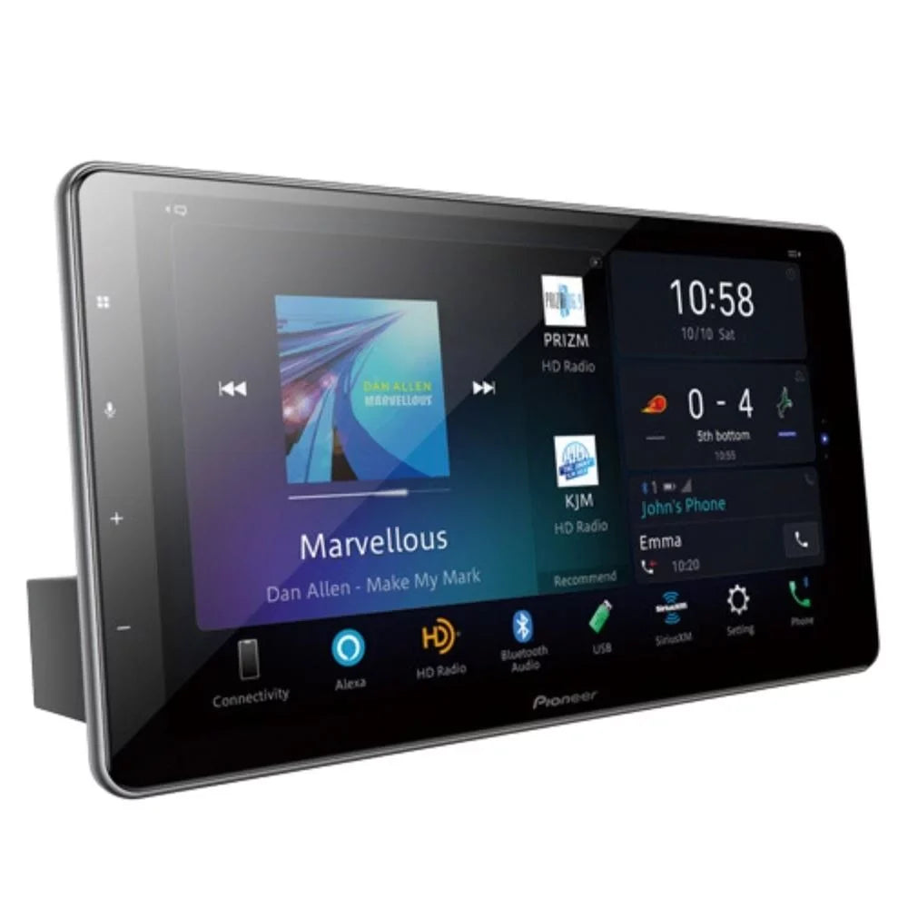 New Pioneer DMH-WT86NEX 10.1" Digital Multimedia Receiver with License Plate Camera