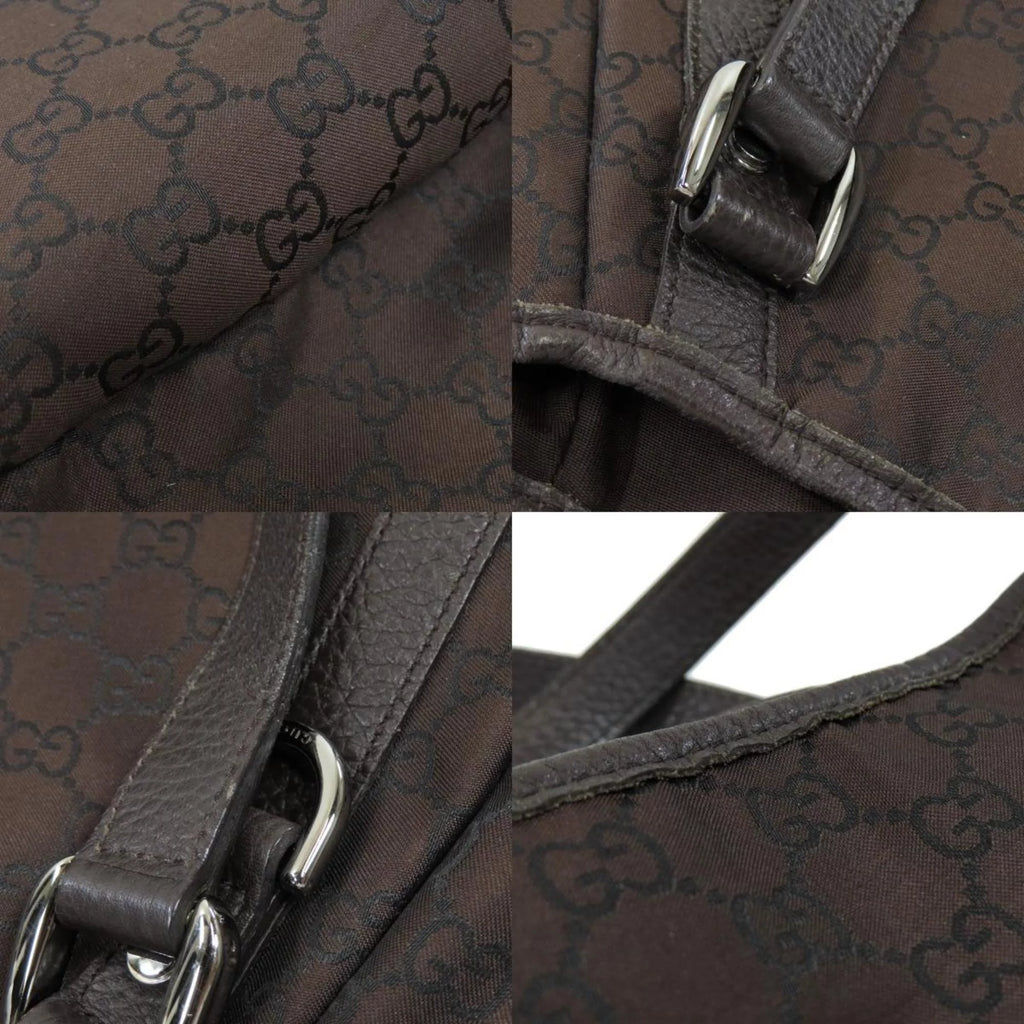 Pre-Owned Gucci 293578 GG Tote Bag Nylon Material Ladies GUCCI (Good)