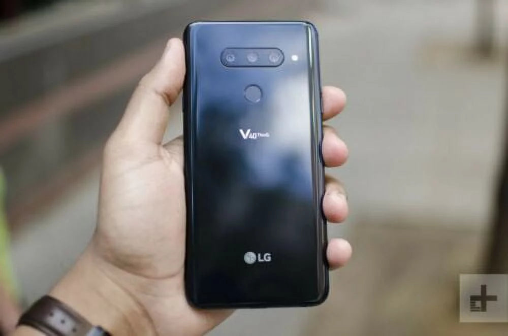 Pre-Owned V40 ThinQ 64GB - Black (Verizon) 4G VoLTE GSM Unlocked Page Plus US Mobile (Good)