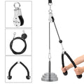 Lixada Fitness DIY Pulley Cable Machine Attachment System Loading Pin Lifting Arm Biceps Triceps Blaster Hand Strength Training Equipment