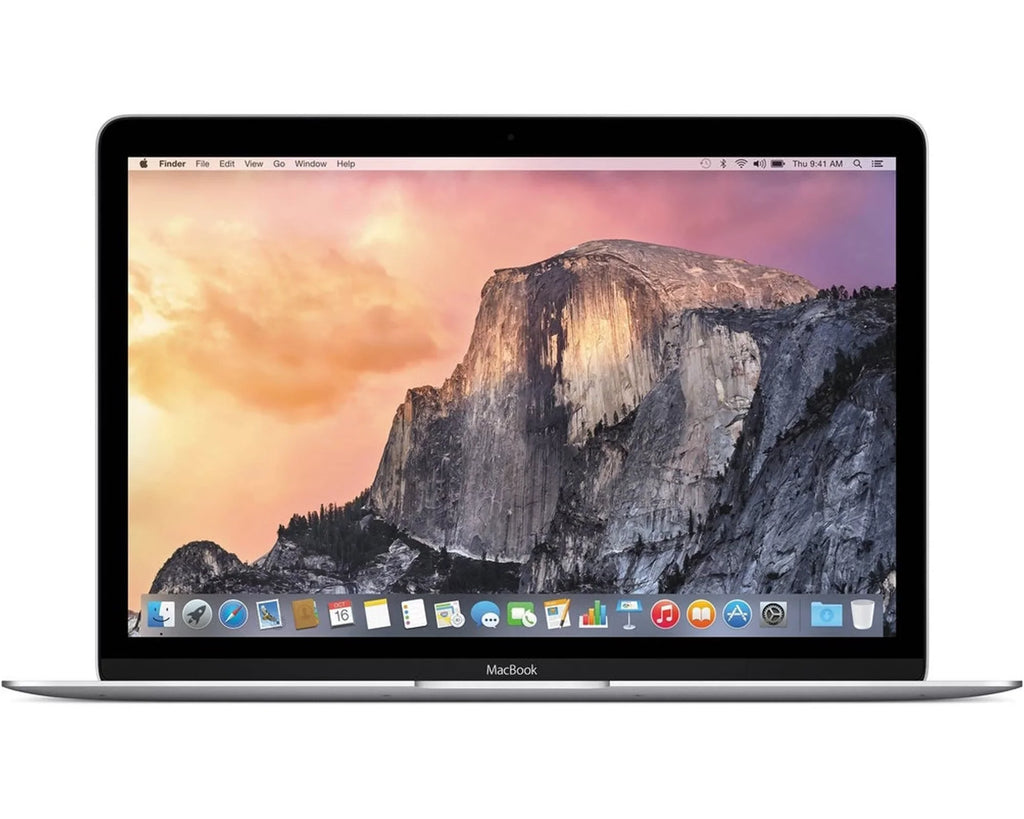 Pre-Owned Macbook 12-inch Mobile pc (Retina, Silver) 1.3GHz Core M (Early 2015) MF855LL/A-BTO 512 GB SSD 8 GB Memory 2304x1440 Display Mac OS X v10.12 Sierra Power Adapter
