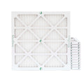 12 Pack of 12x12x1 MERV 13 Pleated Air Filters by Glasfloss. Actual Size: 11-1/2 x 11-1/2 x 7/8