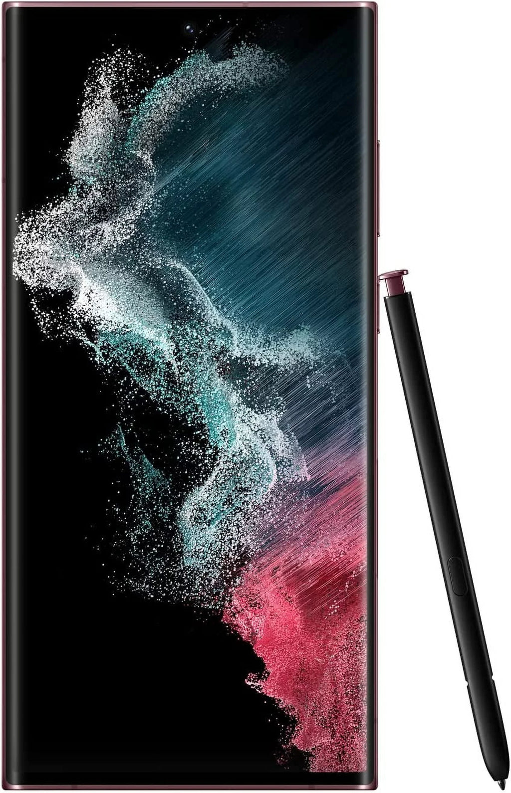 Restored Galaxy S22 Ultra 5G S908U (Fully Unlocked) 128GB Burgundy (Refurbished)