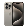 Straight Talk iPhone 15 Pro, 512GB, Natural - Prepaid Smartphone