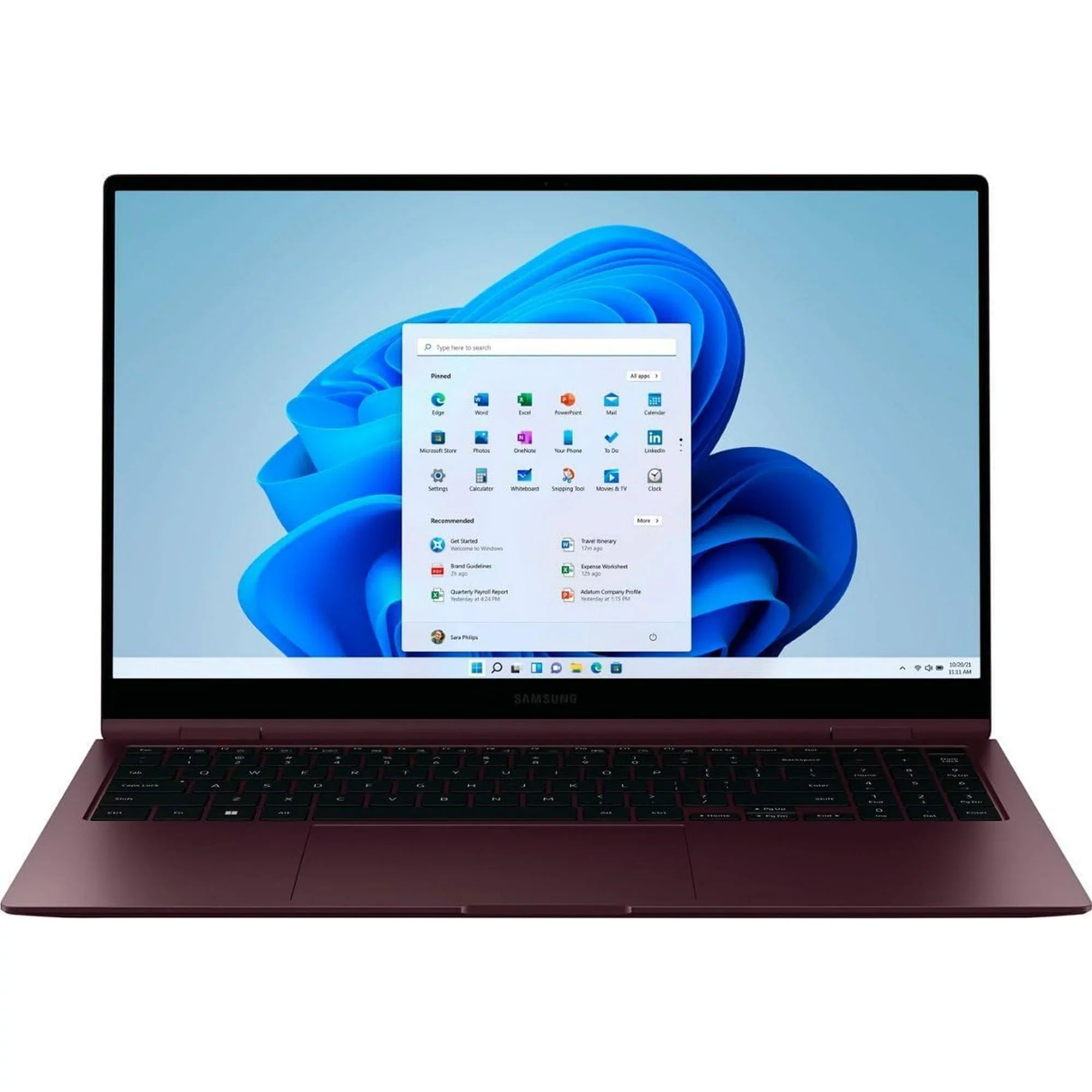 Open Box Galaxy Book 2 Pro 360 13.3" (256GB) Core i7, Burgundy