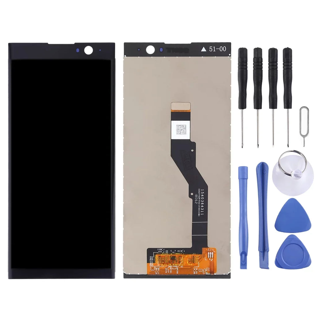Cellphone Repair Parts OEM LCD Monitor for Xperia XA2 Plus with Digitizer Full Assembly(Black)