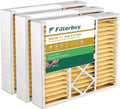 Filterbuy 20x20x5 MERV 11 Pleated HVAC AC Furnace Air Filters for Honeywell FC100A1011 and Lennox X0585 (3-Pack)