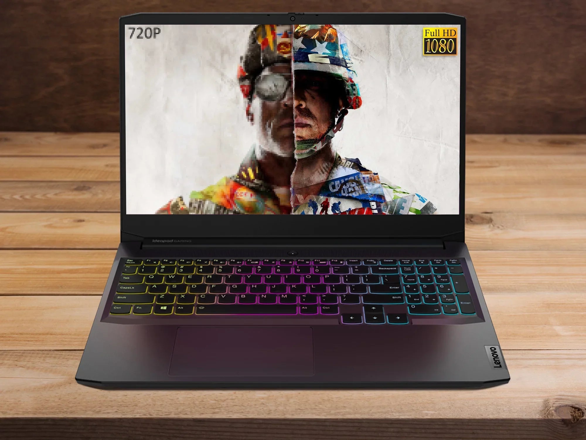 IdeaPad 3 Gaming Mobile pc 15.6" 120Hz FHD Display, Ryzen 5 5600H Upto 4.2GHz, 8GB RAM, 512GB NVMe SSD, NVIDIA GeForce RTX 3050, HDMI, Wi-Fi, Bluetooth, Windows 10 Home (82K20013US)