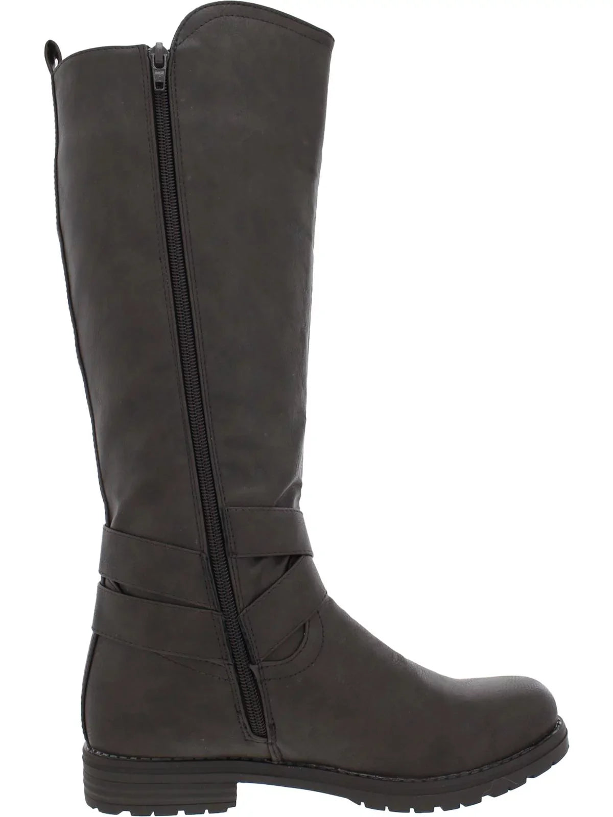 G.C. Shoes Womens Faux Leather Tall Knee-High Boots