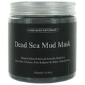 Dead Sea Mud Mask by Pure Body Naturals, 8.8oz Skin Cleanser for Unisex