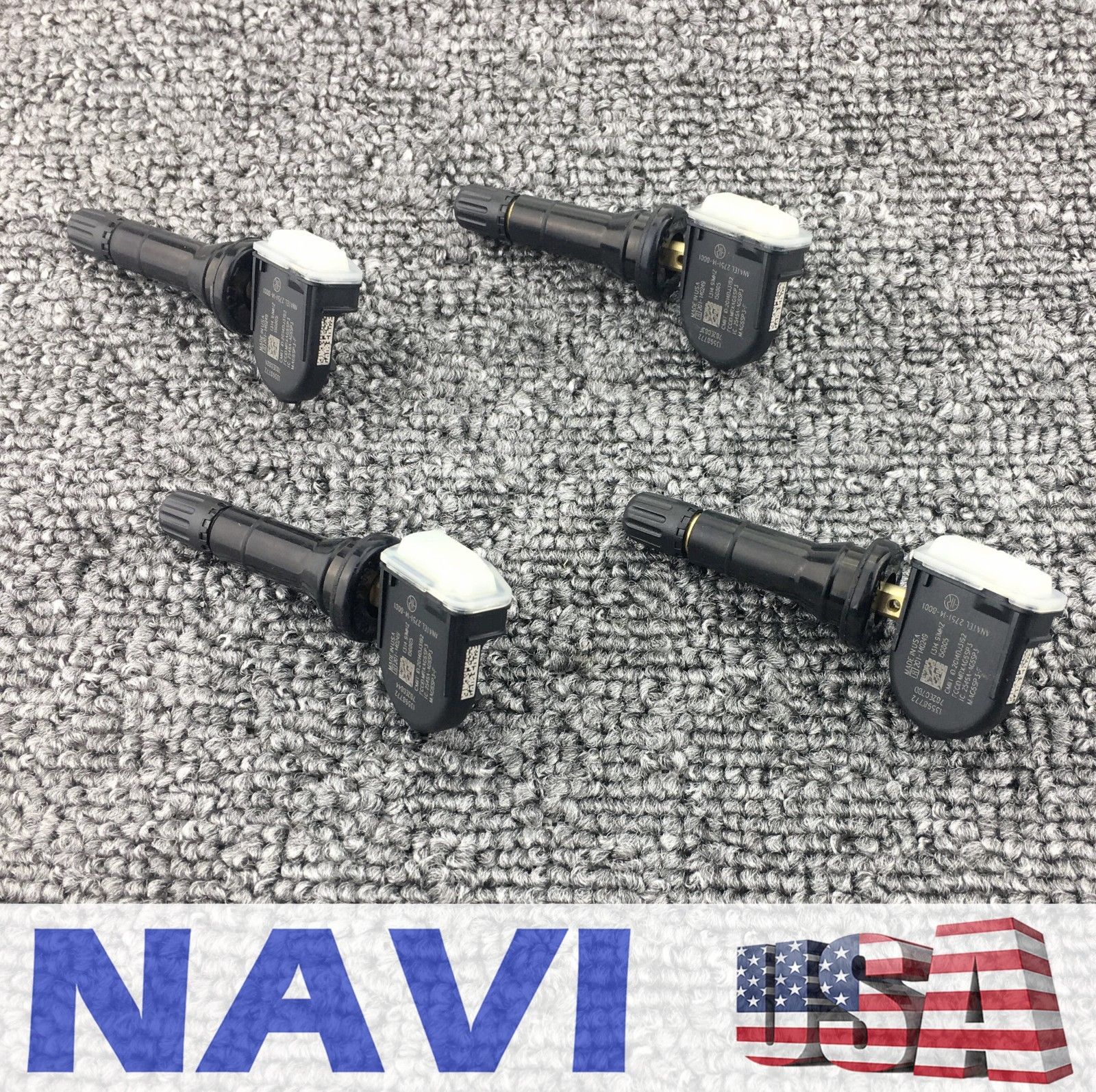 (4) pcs GM OEM New TPMS Tire Pressure Monitoring Sensors for Chevy GMC 13586335