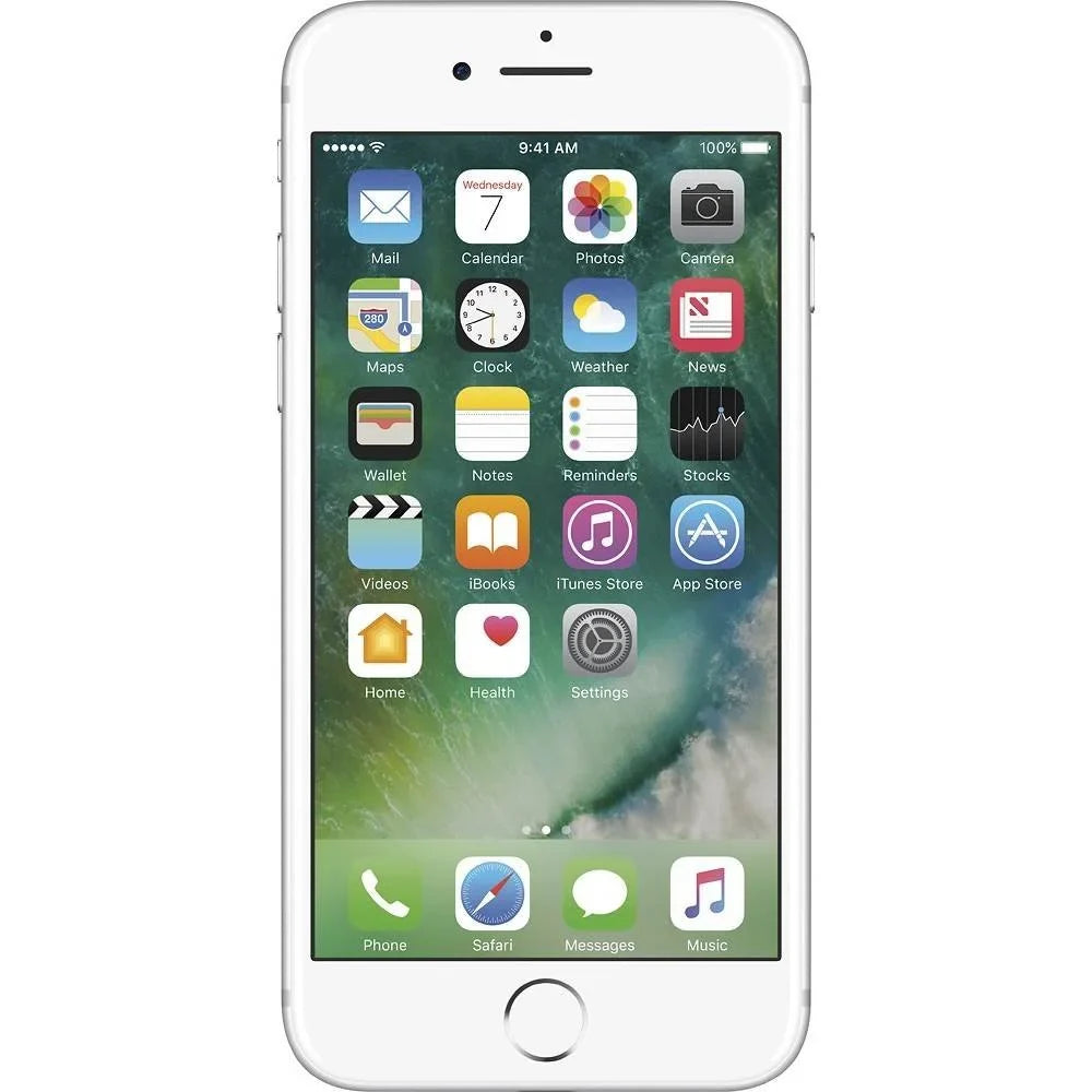 Restored iPhone 7 128GB Silver (Cricket Wireless) (Refurbished)