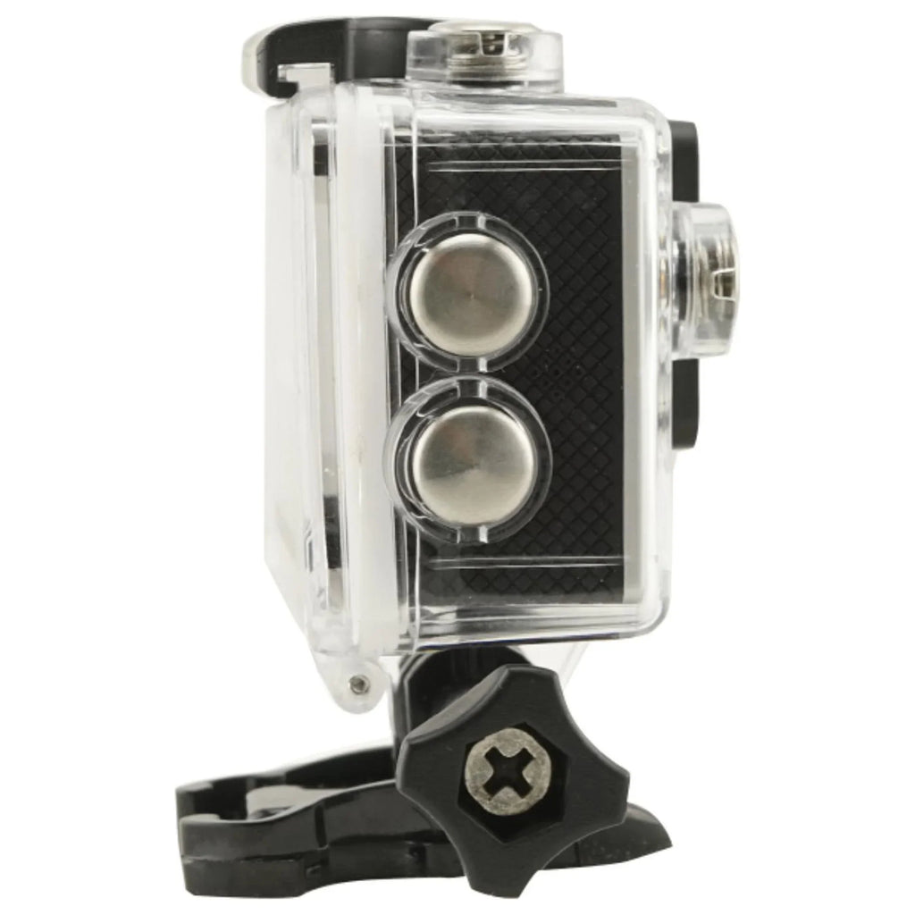 Capture Every Adventure with Our Liquid WiFi Action Camera - 1080P Video, Clear Sound Recording, and Long-lasting Silver Case