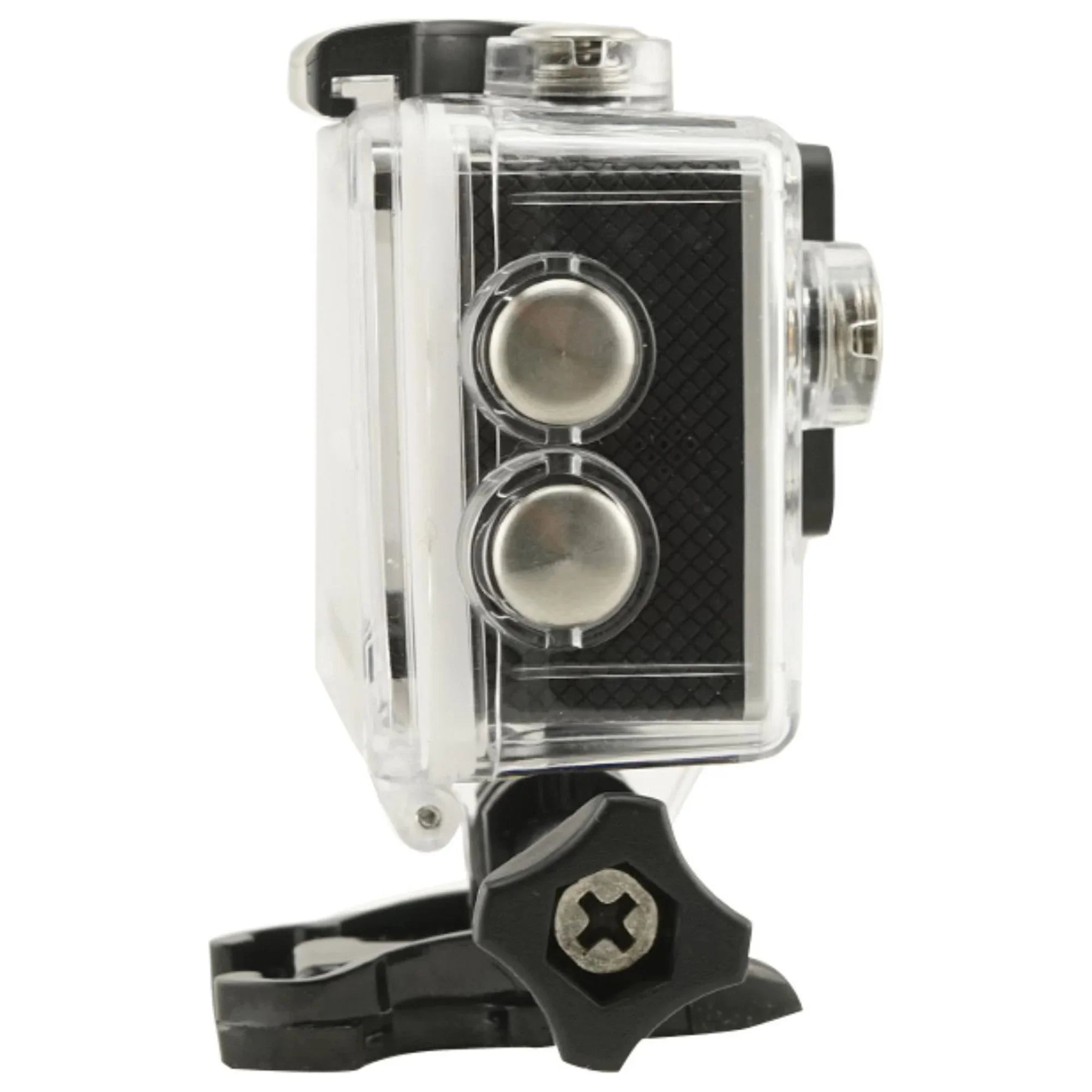 Capture Every Adventure with Our Liquid WiFi Action Camera - 1080P Video, Clear Sound Recording, and Long-lasting Silver Case