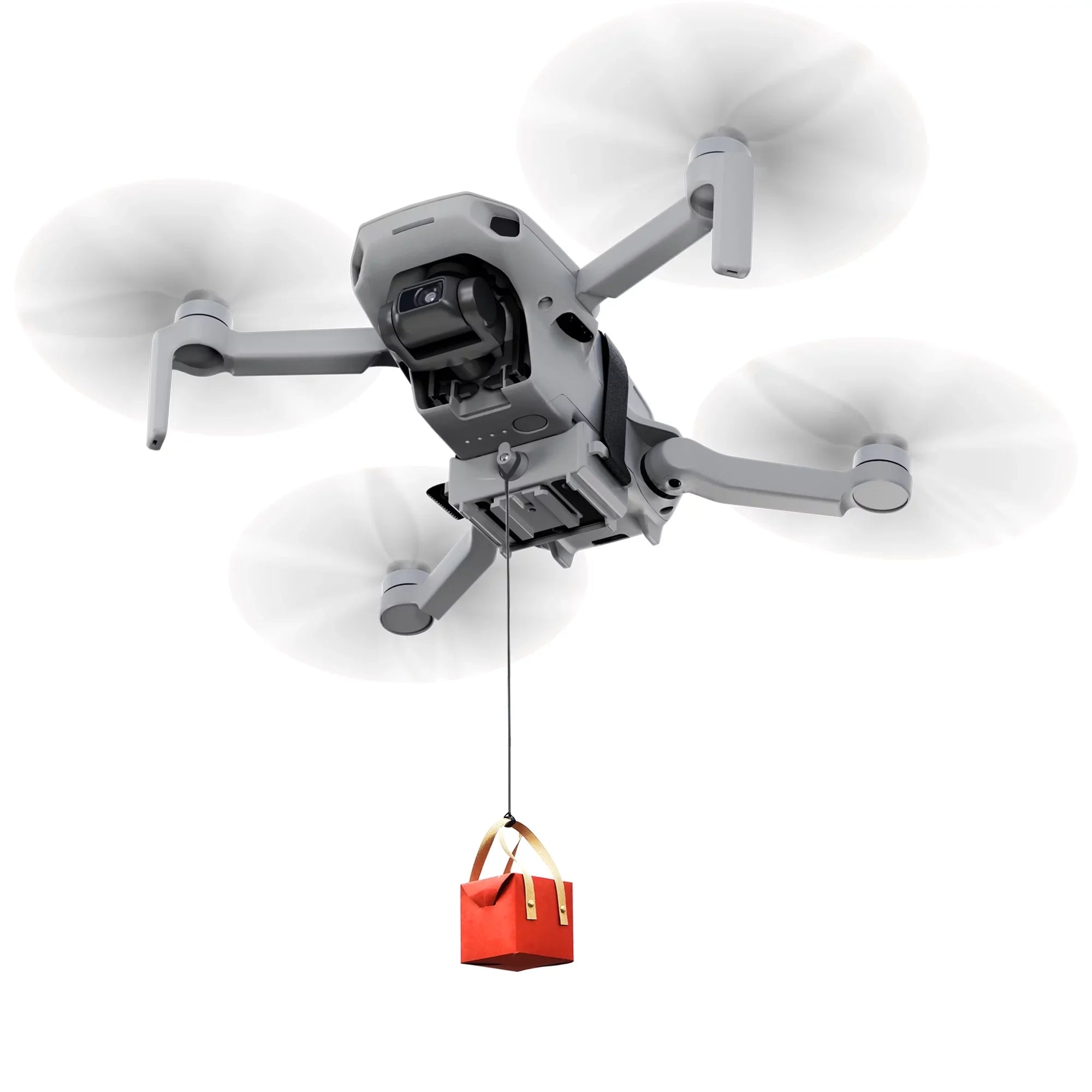 Airdrop Device for DJI Mini 3 and Mini 3 Pro Drone Accessories Payload Delivery Transport Device Fishing Drone, Drop Fishing Line, Wedding Scene, Search&Rescue