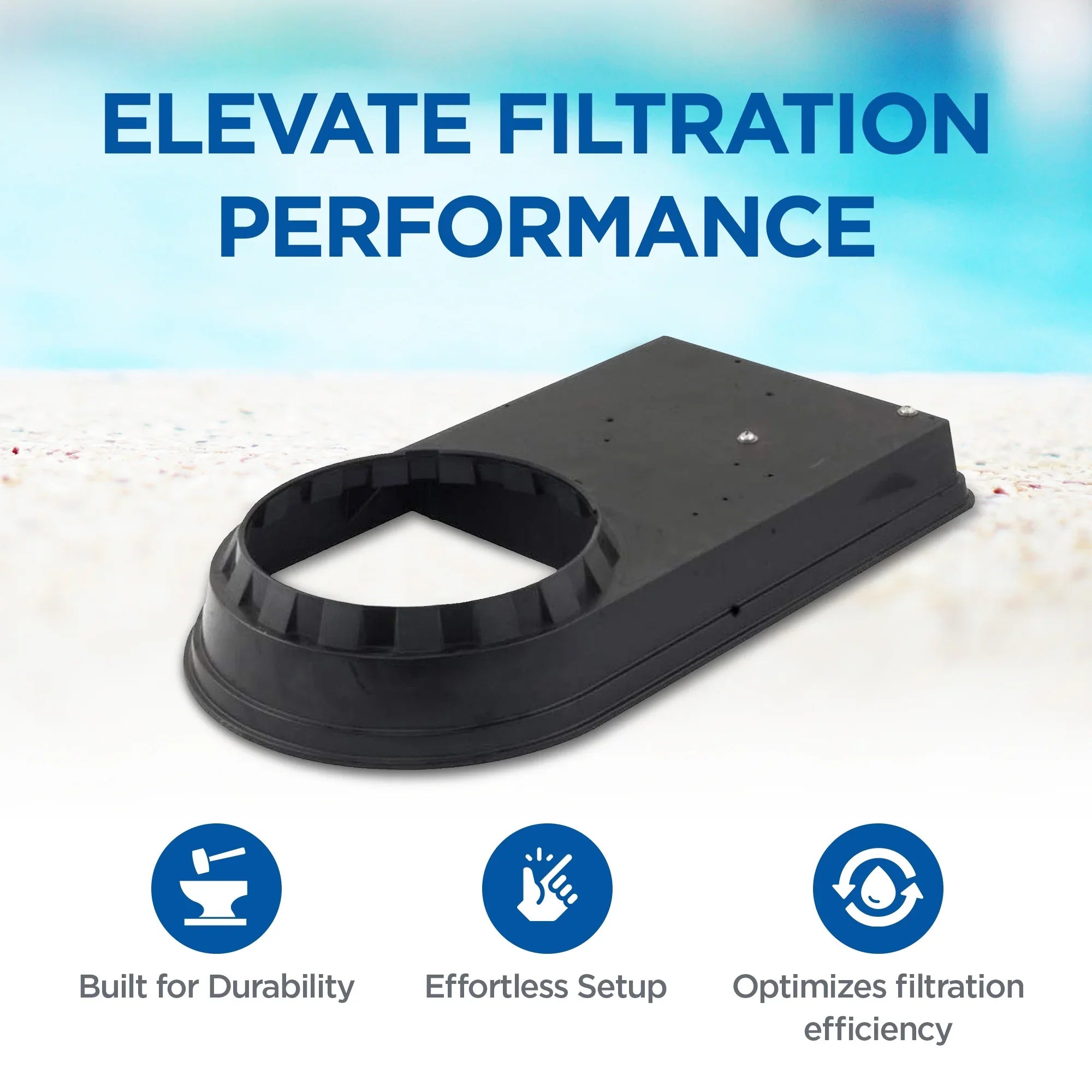 Hayward SX180K Filter Base w/Screws & Washers Replacement for Sand Filters