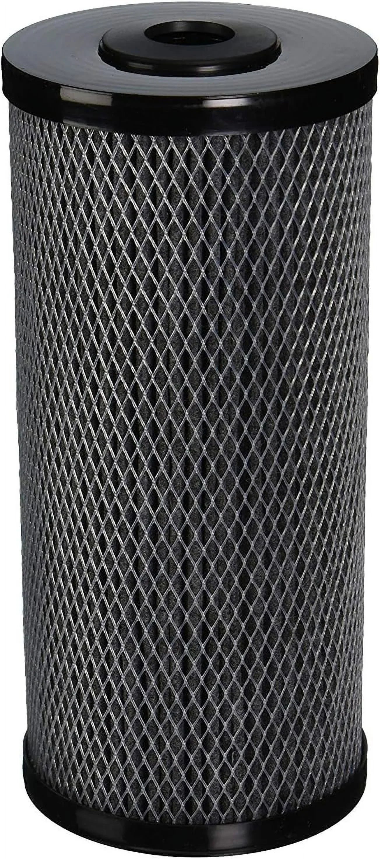 4 Pack Universal Heavy Duty House Carbon 2 Phase Cartridges Compatible With WFHDC8001 Models Remove Bad Taste & Odor Whole House Replacement Fluid Filter Cartridge -Black