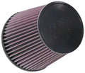 K&N Universal Clamp-On Air Filter: High Functionality Premium, Washable, Replacement Engine Filter: Flange Diameter: 5 In, Filter Height: 6.5 In, Flange Length: 1 In, Shape: Round Tapered, RU-1037