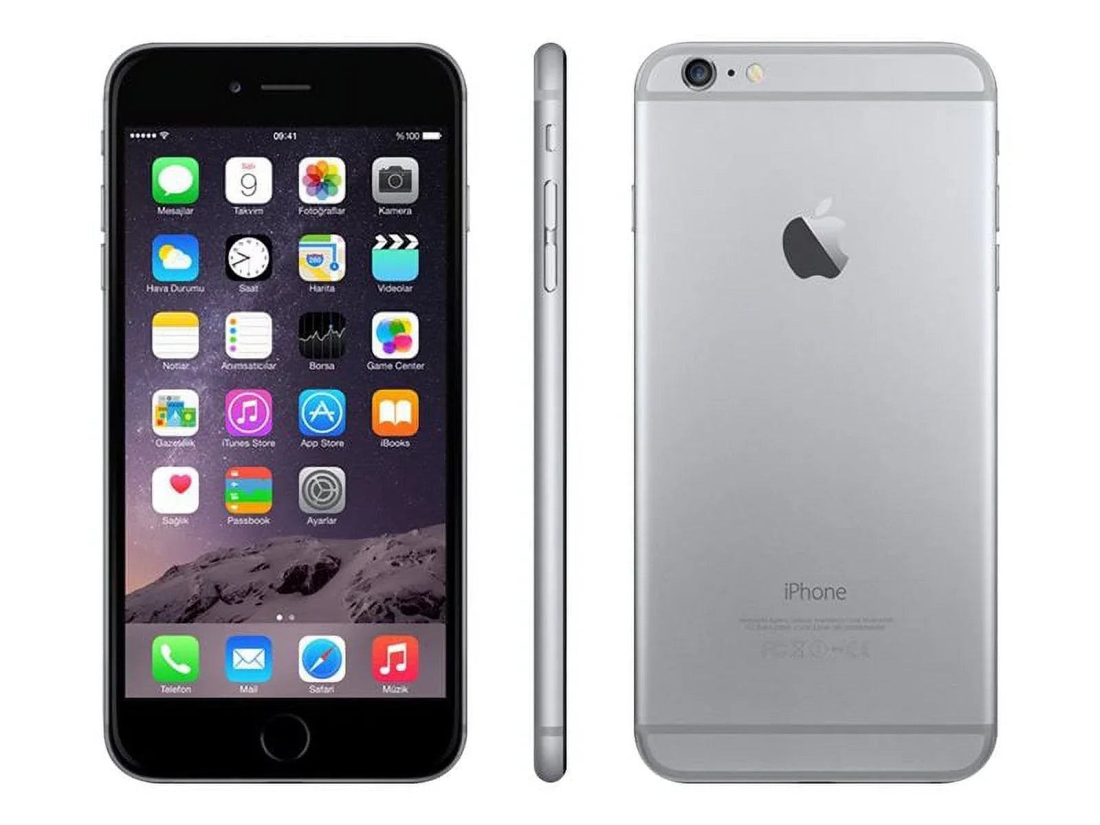 Restored iPhone 6 Plus 64GB Unlocked GSM 4G LTE Dual-Core Phone - Space Gray (Refurbished)