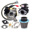 Carburetor Fit for GY6 50CC 49CC 4 Stroke Scooter Taotao Engine 18mm Carb Intake Manifold Air Filter