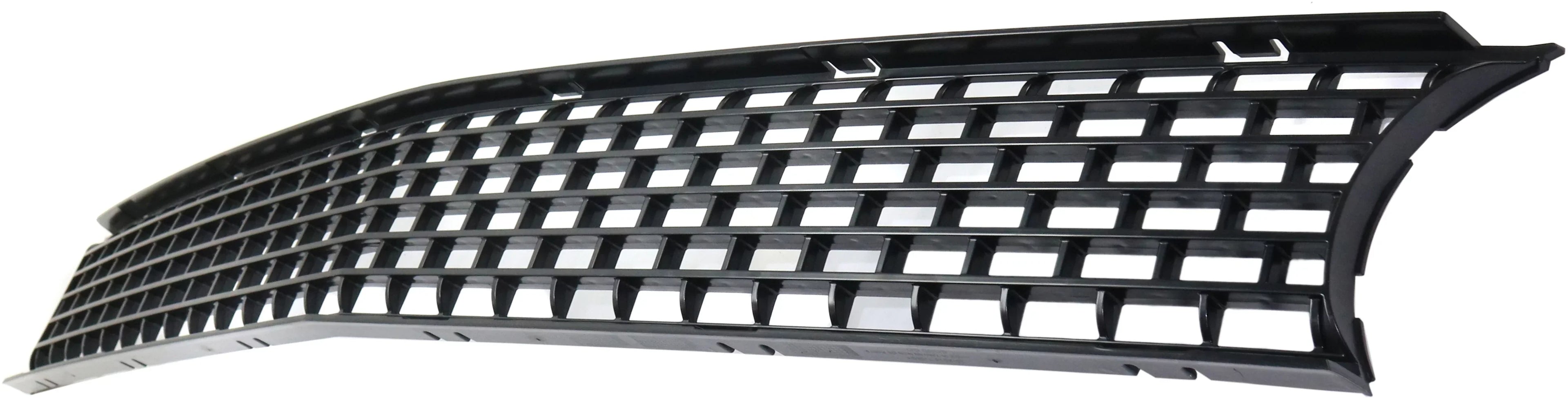 Grille Assembly Compatible with DODGE CHALLENGER 2015-2017 Textured Black SRT Hellcat Model