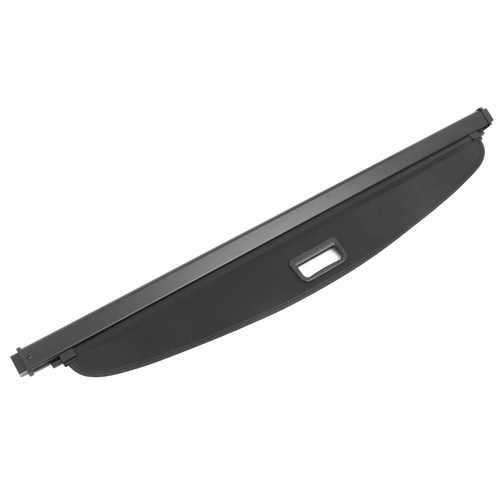 Ikon Motorsports Retractable Rear Trunk Security Cargo Cover Tonneau Luggage Shade Added on Bodykit Replacement Compatible With 2020-2024 Ford Escape Black Canvas