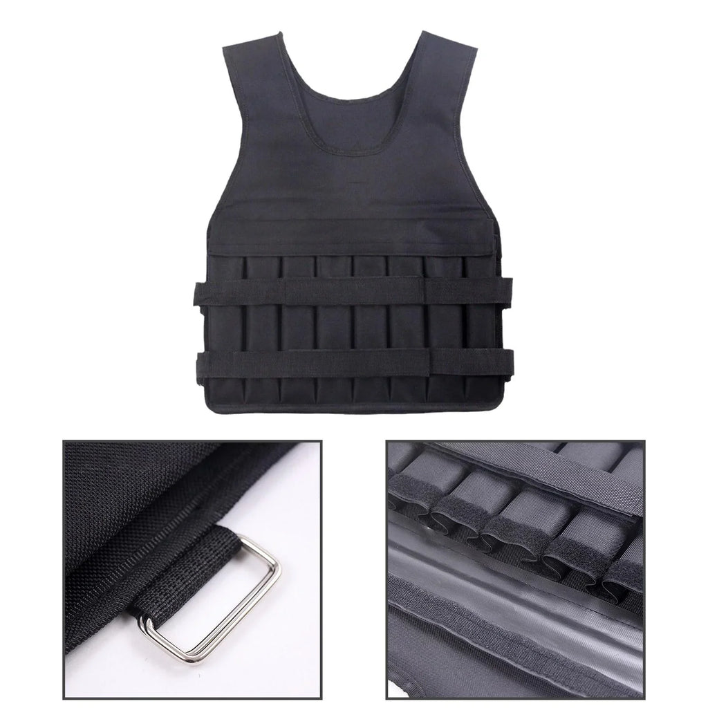 Baoblaze Loading Vest 20kg Loading Max Loading 3kg for Men and Women Body Weight Vest