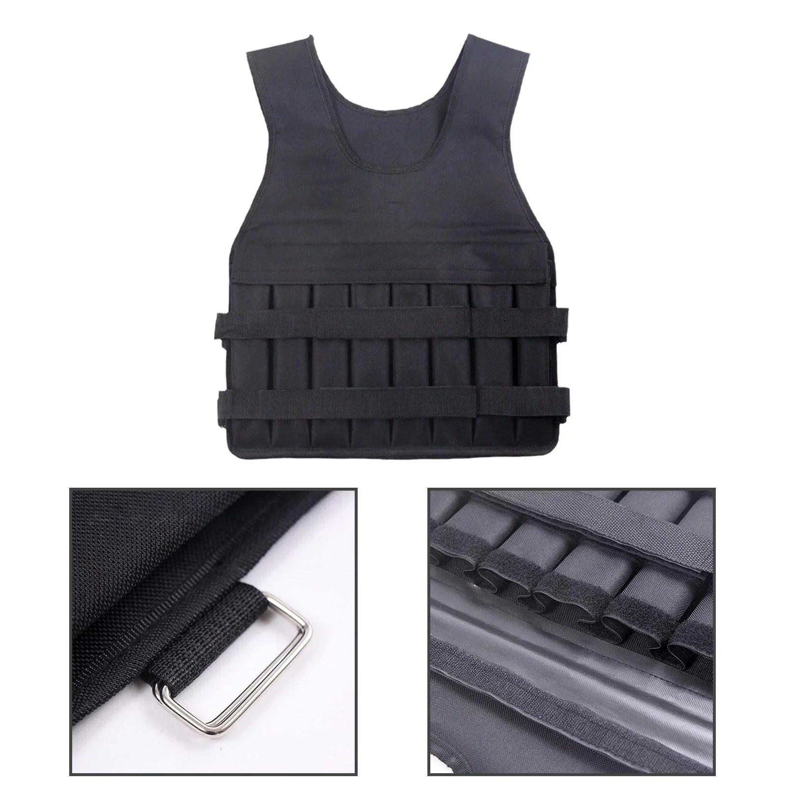 Baoblaze Loading Vest 20kg Loading Max Loading 3kg for Men and Women Body Weight Vest
