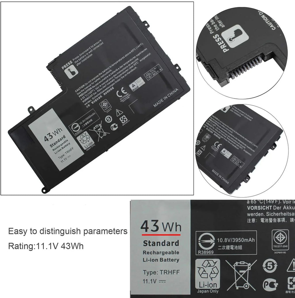TRHFF 01V2F 1V2F6 y for Inspiron 15 5000 Series 15-5547 5547 N5547 5548 5545 5542 5447 N5447 5445